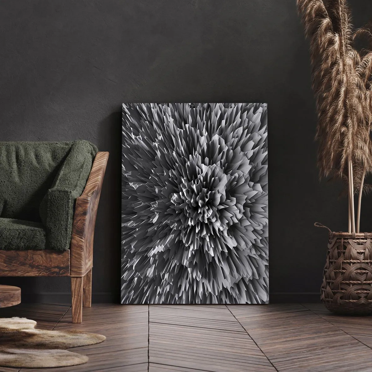 Impression sur toile - Image sur toile - Ça ne peut pas être plus dur que ça - 45x80 cm