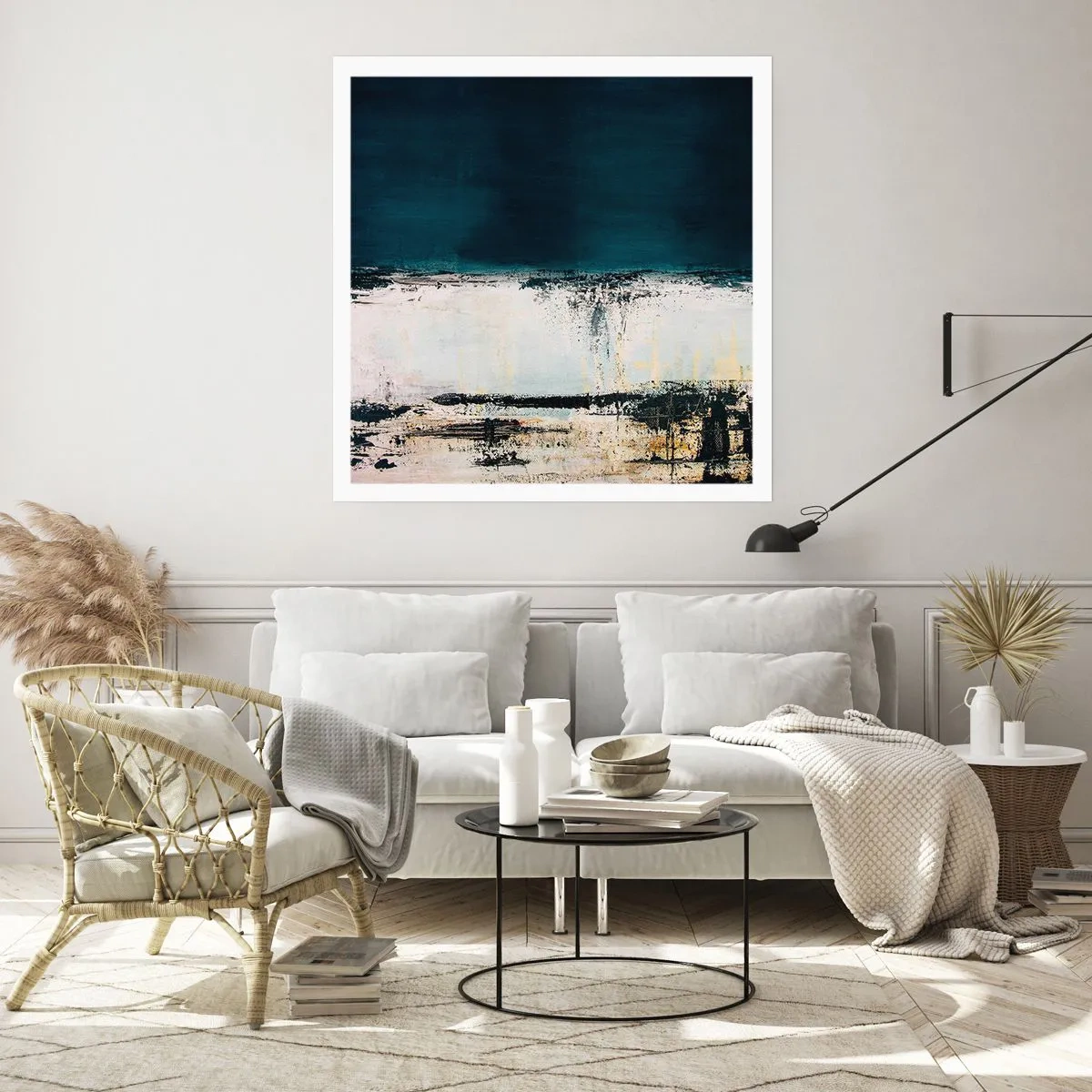 Affiche - Poster - Composition horizontale - 60x60 cm