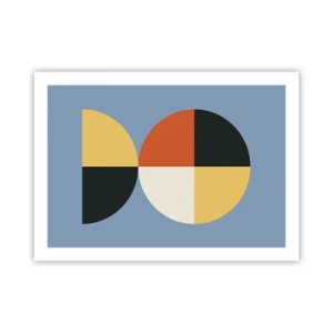 Affiche - Poster - Regarde et compte - 70x50 cm