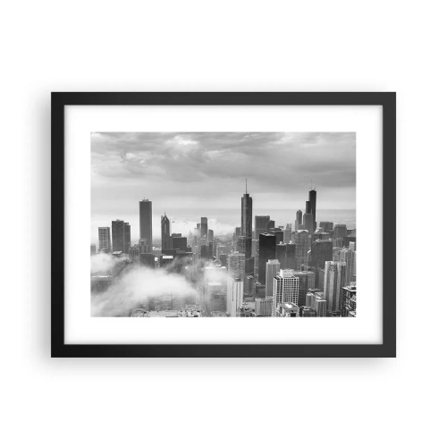 Affiche dans un cadre noir - Poster - Paysage américain - 40x30 cm