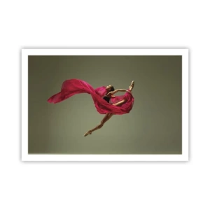 Affiche - Poster - Flamme dansante - 91x61 cm