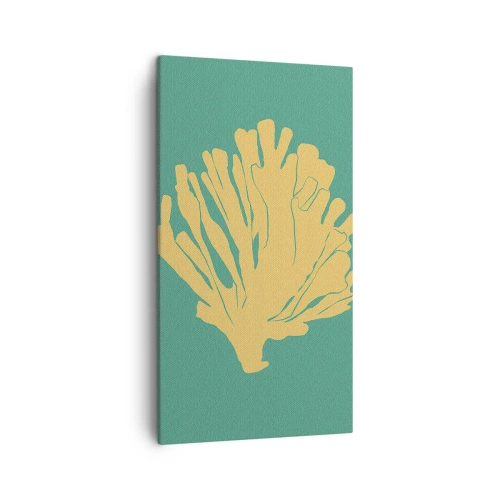 Impression sur toile - Image sur toile - Buisson forestier sous-marin - 45x80 cm