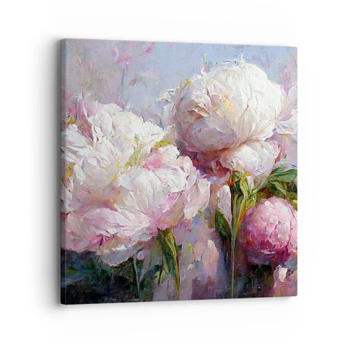 Impression sur toile - Image sur toile - Un bouquet plein de vie - 30x30 cm