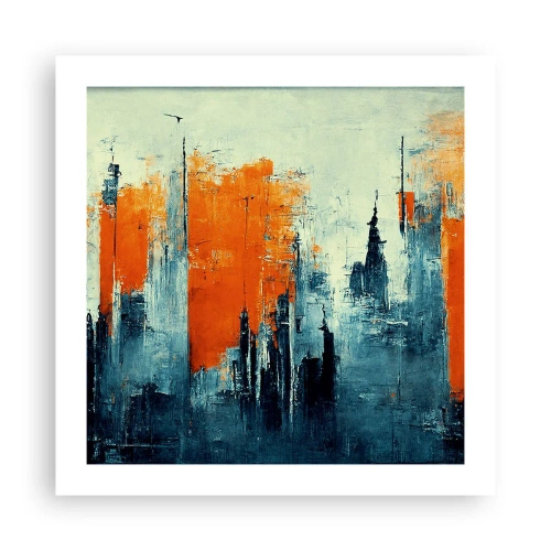 Affiche - Poster - Paysage moderne - 50x50 cm