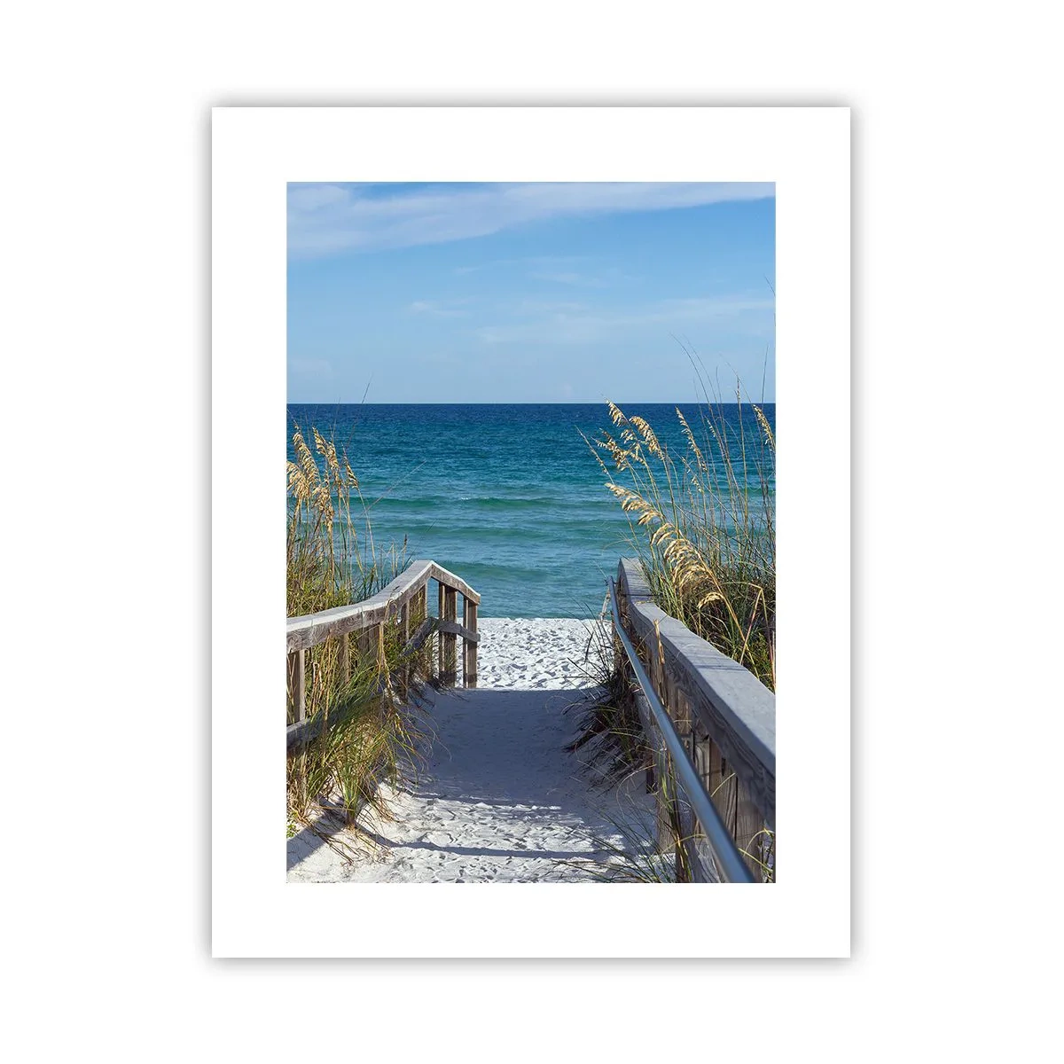 Affiche - Poster - Au soleil, sous le vent - 30x40 cm