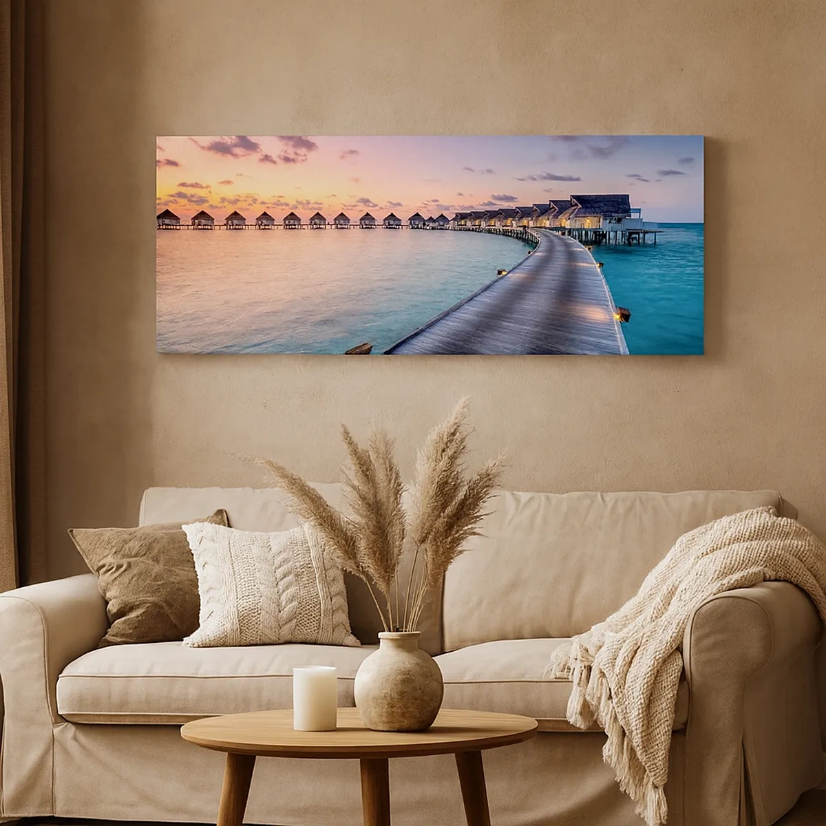 Impression sur toile - Image sur toile - Vacances - retour aux sources - 30x30 cm