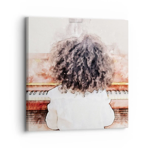 Impression sur toile - Image sur toile - Dans un nouveau monde - 30x30 cm