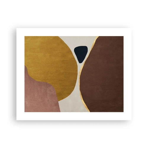 Affiche - Poster - L'abstraction – une place dans l'espace - 50x40 cm