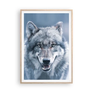 Affiche dans un chêne clair - Poster - Relèverez-vous le défi ? - 70x100 cm