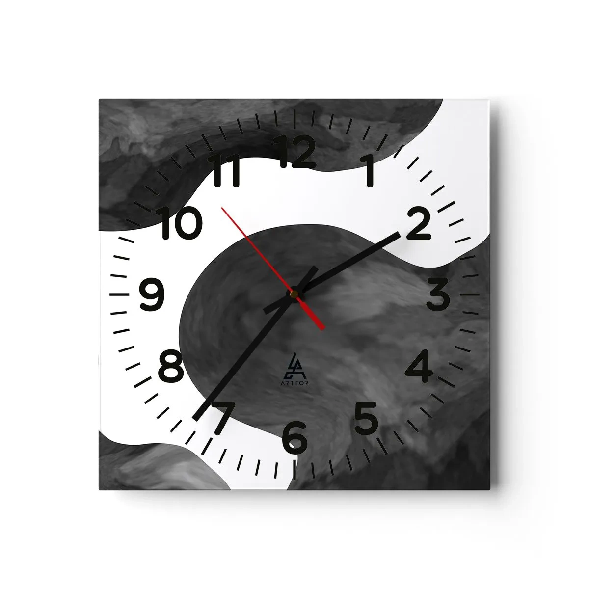 Horloge murale - Pendule murale - La route du lait - 30x30 cm