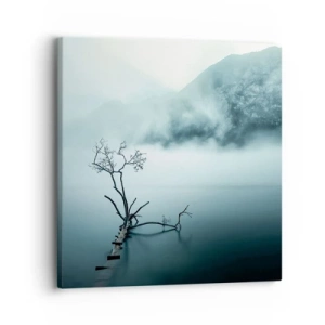Impression sur toile - Image sur toile - D'eau et de brouillard - 30x30 cm