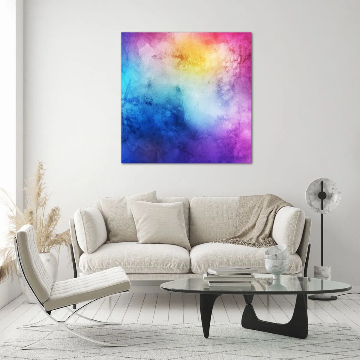 Impression sur verre - Image sur verre - Presque au septième ciel - 30x30 cm