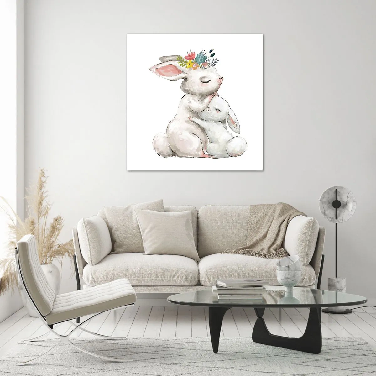 Impression sur verre - Image sur verre - Maman irremplaçable - 60x60 cm