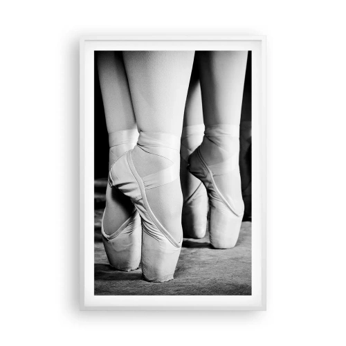 Affiche dans un cadre blanc - Poster - Ensemble, simple - 61x91 cm