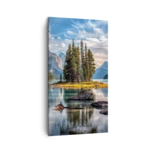Impression sur toile - Image sur toile - Sous les grandes eaux claires - 45x80 cm