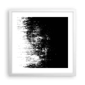 Affiche dans un cadre blanc - Poster - Et le gagnant est ... - 40x40 cm
