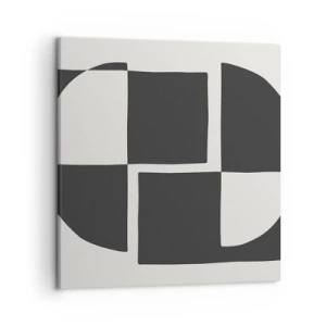 Impression sur toile - Image sur toile - Antithèse - Synthèse - 50x50 cm