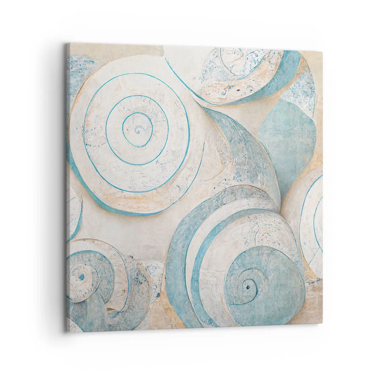 Impression sur toile - Image sur toile - Que cache la coque ? - 50x50 cm