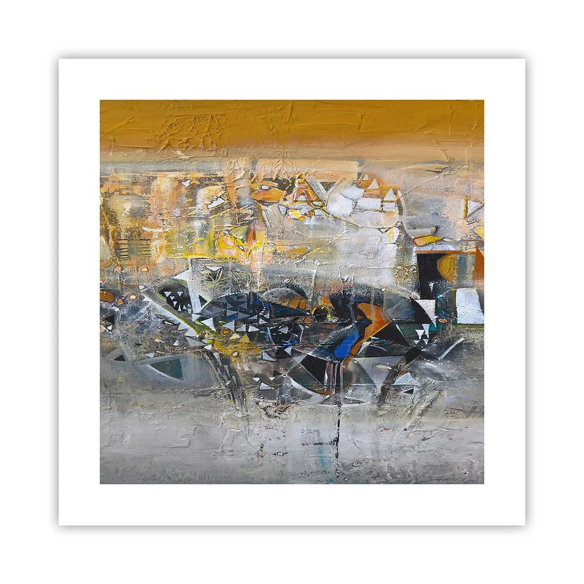 Affiche - Poster - Tout se met en place - 40x40 cm