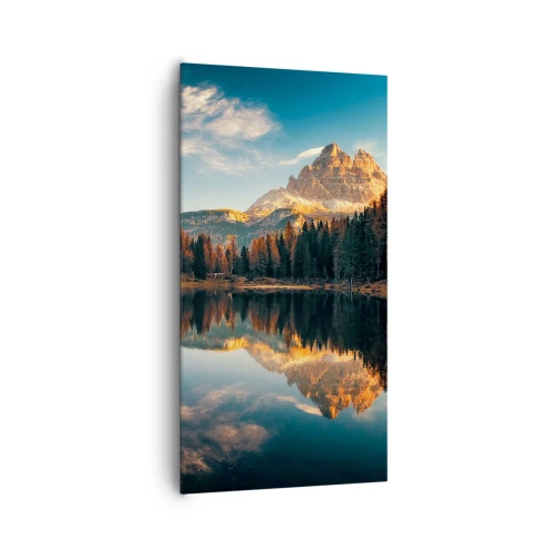 Impression sur toile - Image sur toile - Double paysage - 65x120 cm