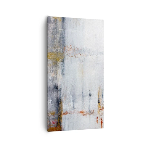 Impression sur toile - Image sur toile - Derrière l'air un rideau - 55x100 cm