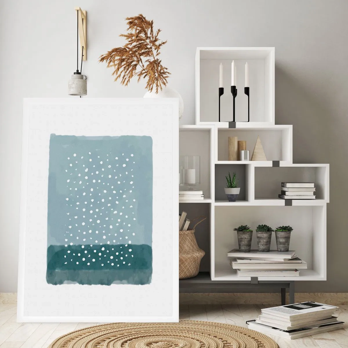 Affiche - Poster - Évolution de bleus - 70x100 cm