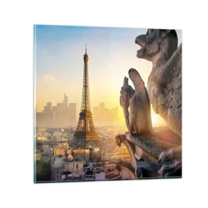 Impression sur verre - Image sur verre - Tellement de choses ont changés... - 70x70 cm