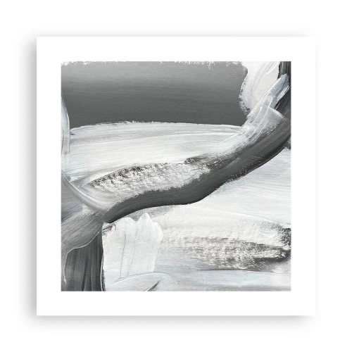 Affiche - Poster - Un geste décisif - 40x40 cm