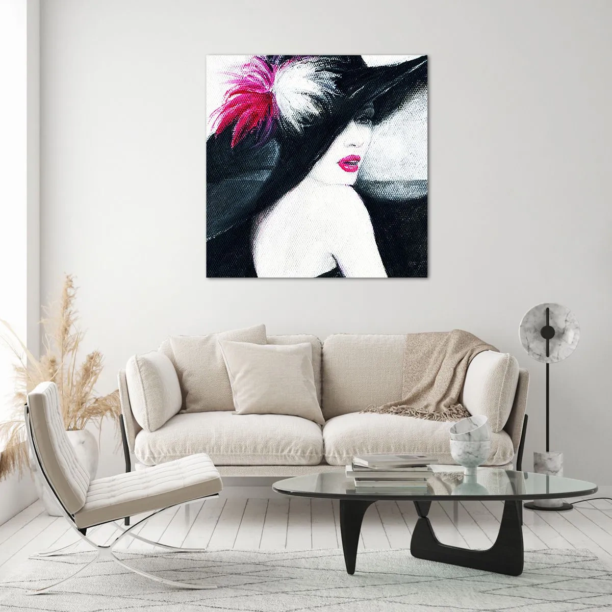 Impression sur verre - Image sur verre - Toujours un secret - 40x40 cm
