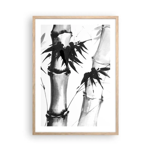 Affiche dans un chêne clair - Poster - Gros plan sur l'orient - 50x70 cm