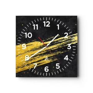 Horloge murale - Pendule murale - Sautez dans l'hyperespace - 40x40 cm