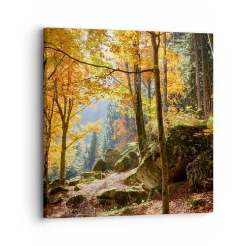 Impression sur toile - Image sur toile - Il est temps de se détendre - 30x30 cm