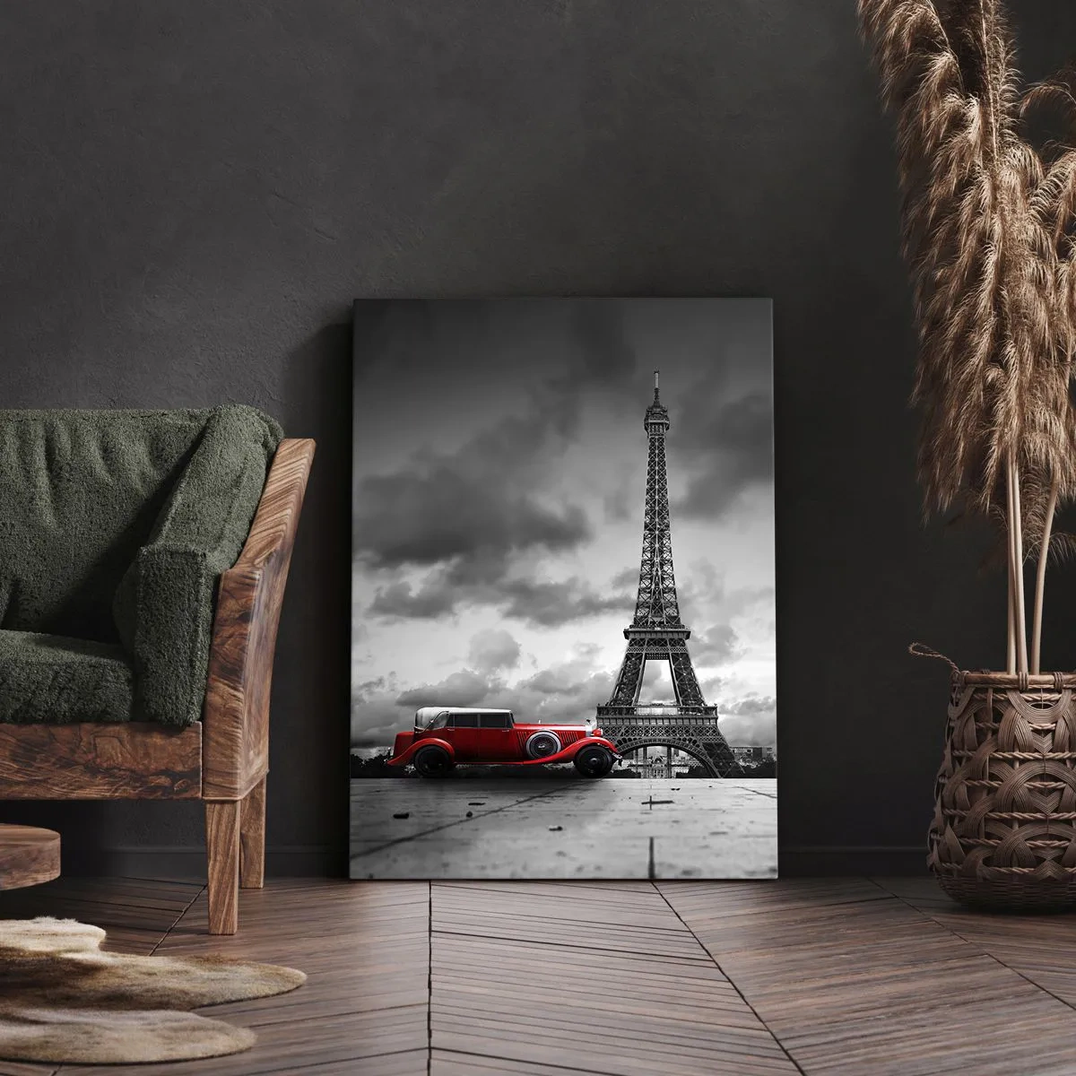 Impression sur toile - Image sur toile - Il n'y a pas si longtemps à Paris - 45x80 cm