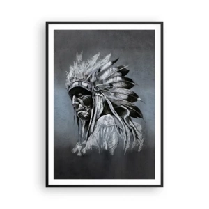 Affiche dans un cadre noir - Poster - Retour aux sources - 70x100 cm