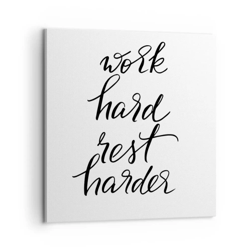 Impression sur toile - Image sur toile - Équilibre de vie - 60x60 cm