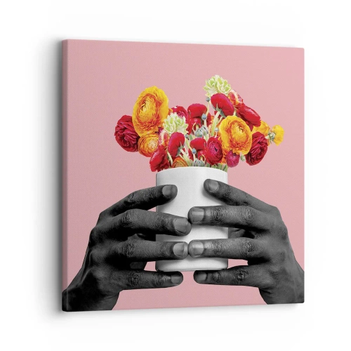 Impression sur toile - Image sur toile - Apothéose de la vie - 30x30 cm