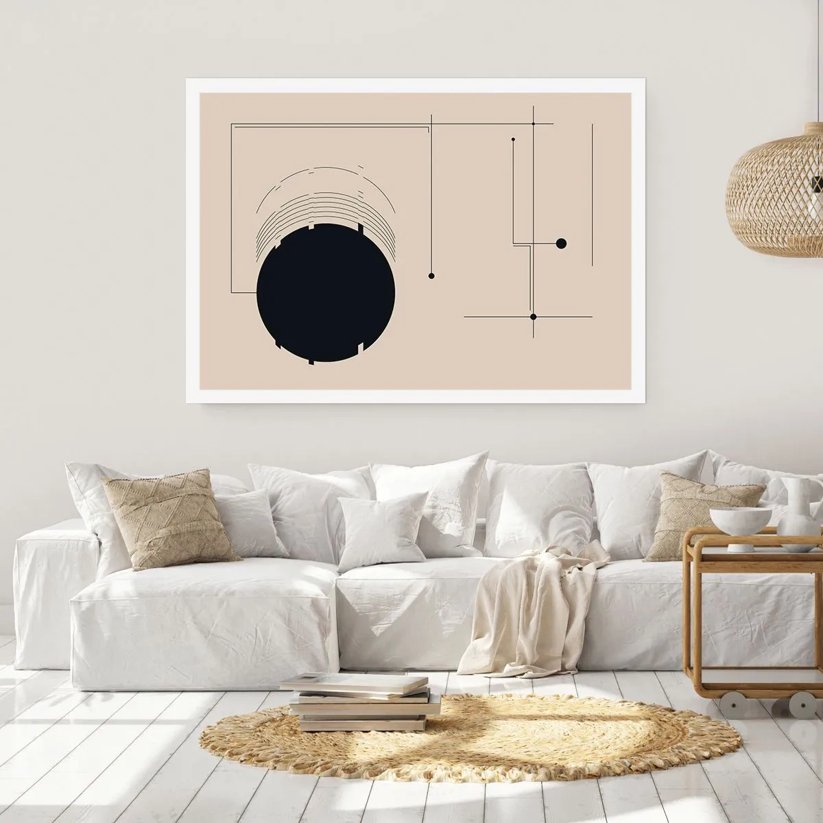 Affiche - Poster - Une composition flexible et dynamique - 70x50 cm