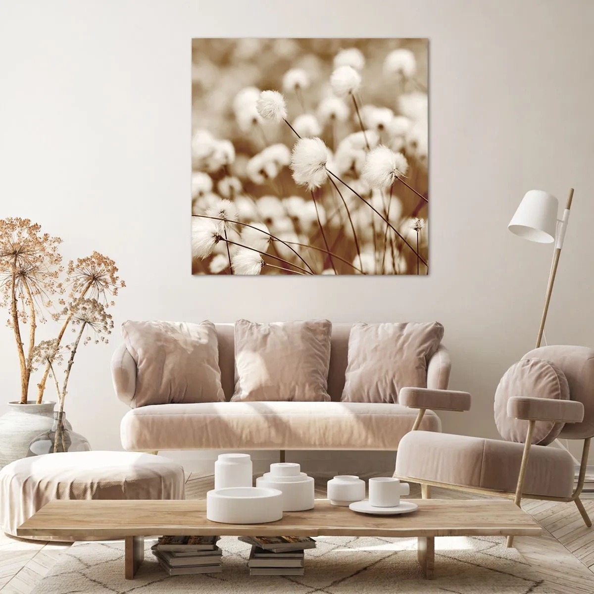 Impression sur toile - Image sur toile - Tige moelleuse - 70x70 cm