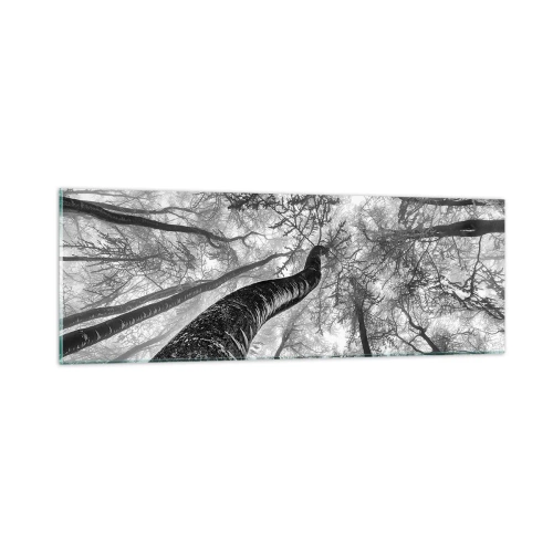 Impression sur verre - Image sur verre - Course vers la lumière - 90x30 cm