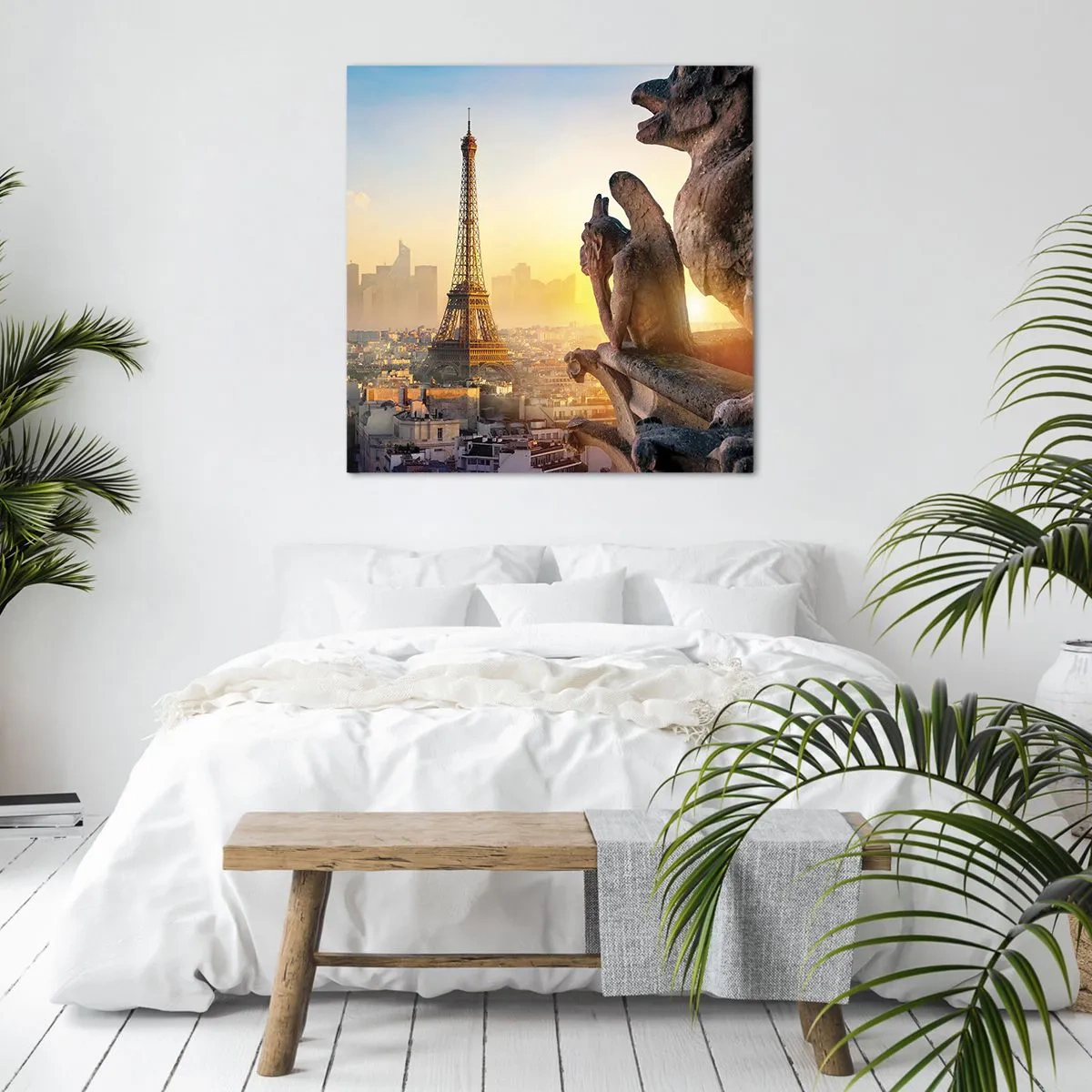 Impression sur toile - Image sur toile - Tellement de choses ont changés... - 70x70 cm