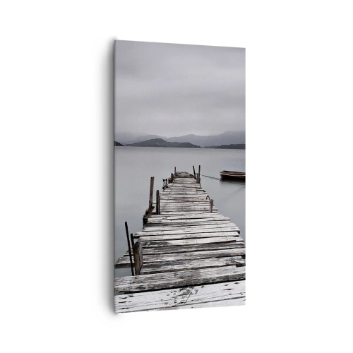 Impression sur toile - Image sur toile - Tu peux partir demain - 65x120 cm