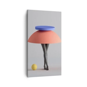 Impression sur toile - Image sur toile - Composition surréaliste - 45x80 cm