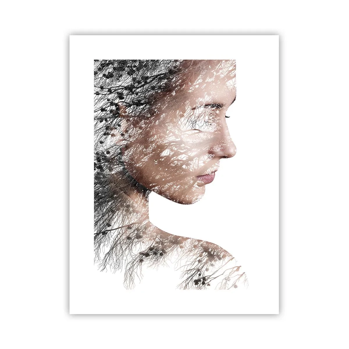 Affiche - Poster - L'âme de la forêt - 30x40 cm