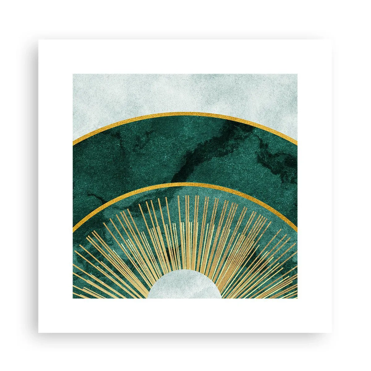Affiche - Poster - Un autre système solaire - 30x30 cm