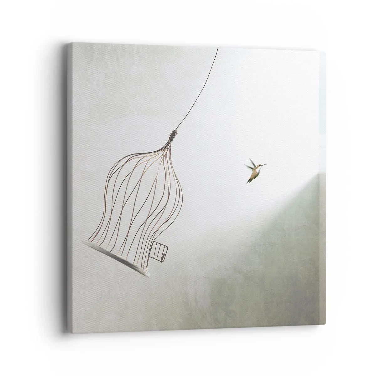 Impression sur toile - Image sur toile - Dans son élément - 40x40 cm