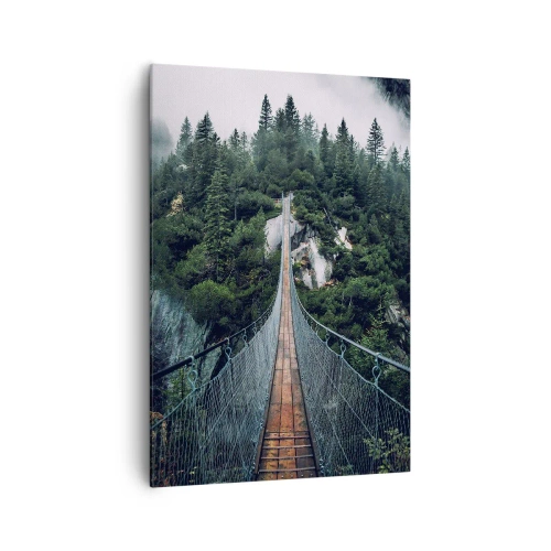 Impression sur toile - Image sur toile - Uniquement pour les aigles - 70x100 cm