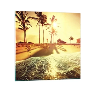 Impression sur verre - Image sur verre - Après-midi californien - 70x70 cm