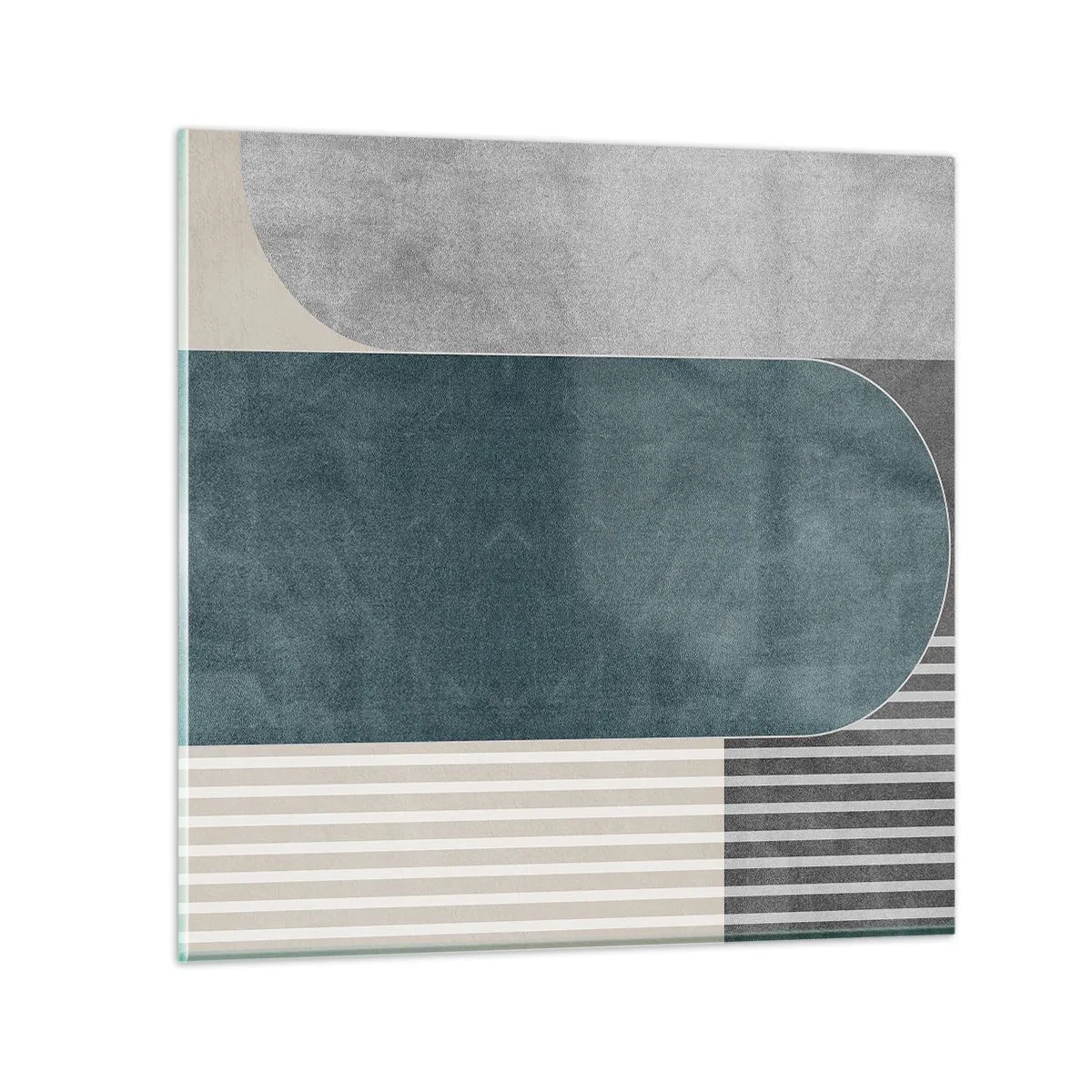 Impression sur verre - Image sur verre - Composition de niveaux - 70x70 cm