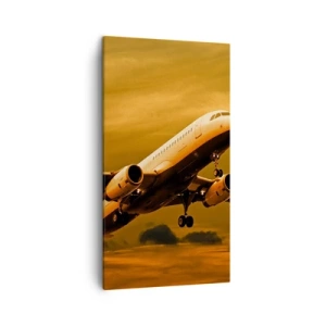 Impression sur toile - Image sur toile - Vol vers le soleil - 45x80 cm