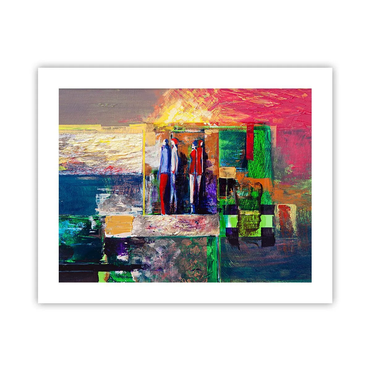 Affiche - Poster - Relations et émotions - 50x40 cm